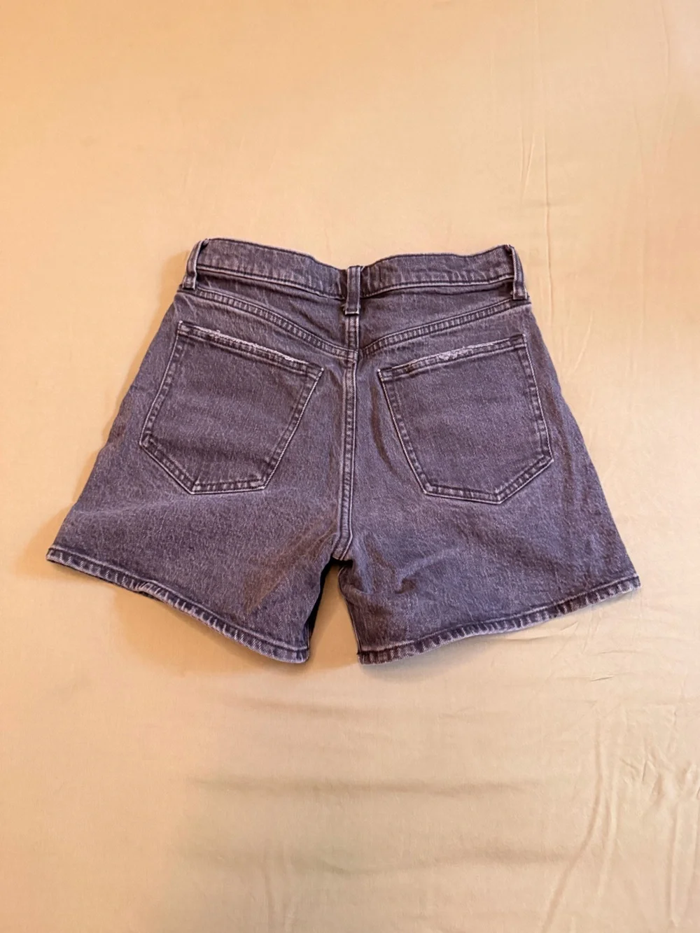 Abercrombie & Fitch Denim Jean Shorts - Washed Black